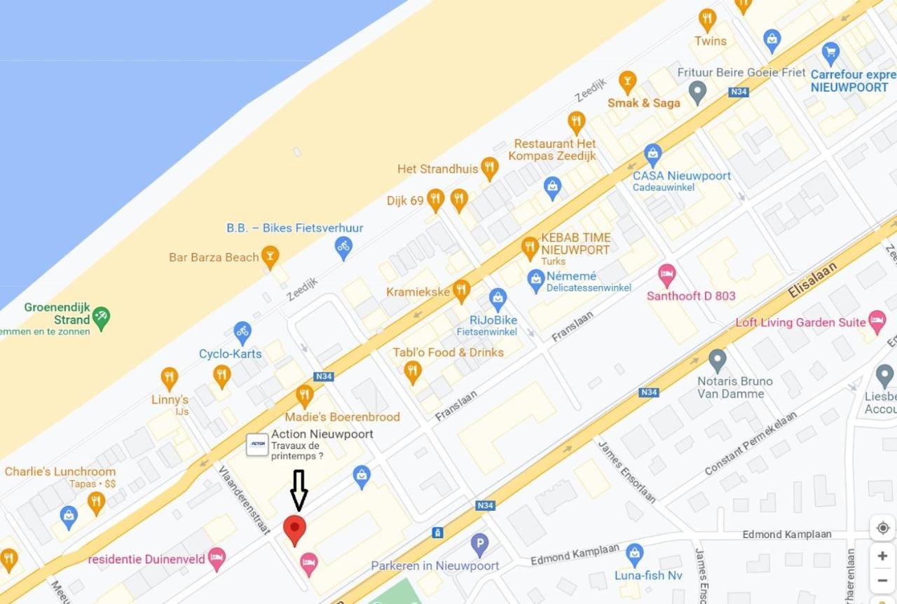 Groot Terras I Luxe Verblijf I Tot 4 Personen I 50M Van De Dijk I Nieuwpoort-Bad Dış mekan fotoğraf